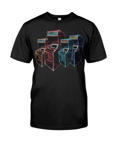 Retro Video Arcade Game Style - T-Shirt