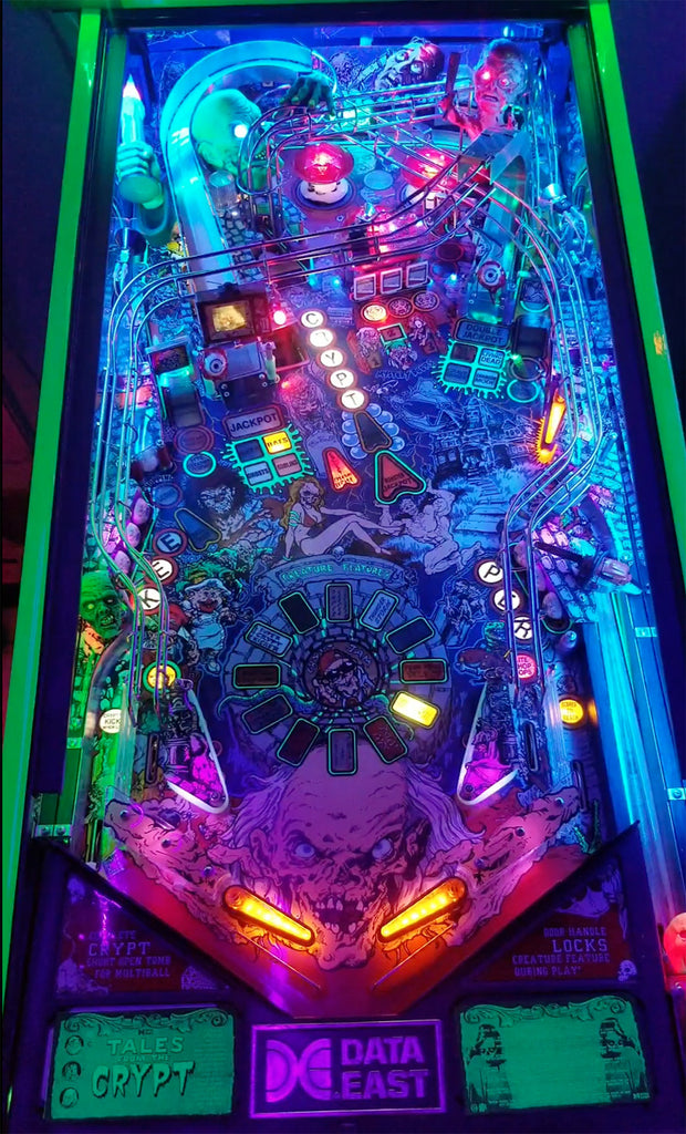 Lit Kit Flippers Pinball Mod for Tales from the Crypt machines Ora