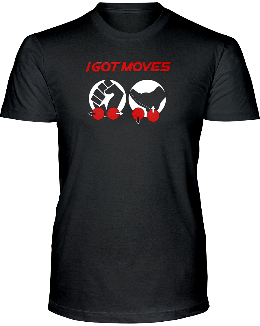 Fighting Game I Got Moves - Charge T-Shirt