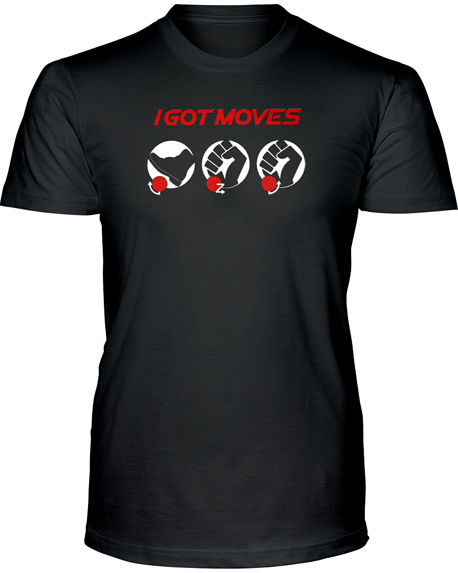Fighting Game I Got Moves - Input T-Shirt