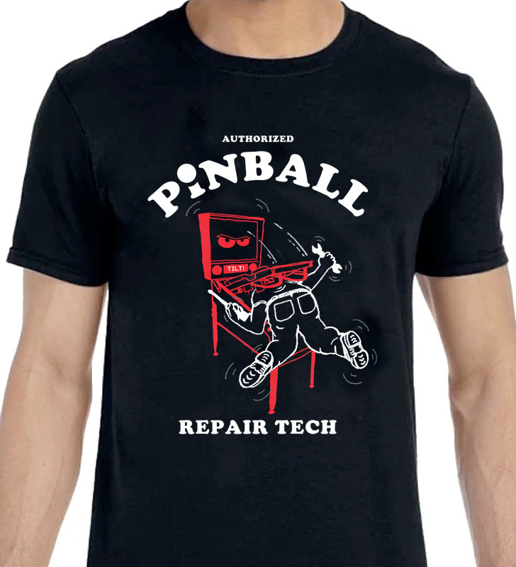 Pinball Repair Tech - T-Shirt