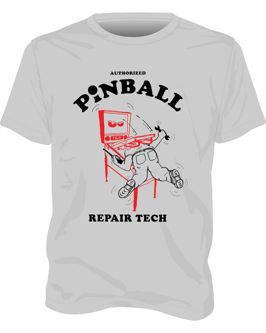 Pinball Repair Tech - T-Shirt - V2