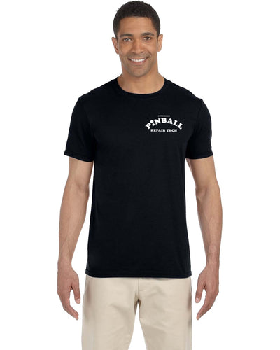 Pinball Repair Tech - Front/Back Design T-Shirt